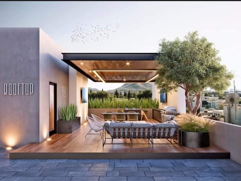 Azotea con terraza Ethernal Lofts