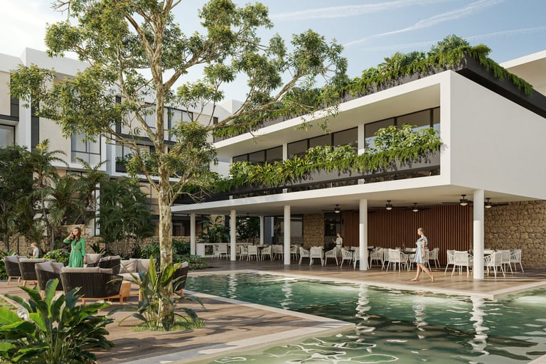 Casa Club exterior Ukana Mérida