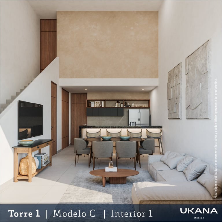 Interior Modelo C Ukana Mérida